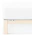 Schlafgut Spannbetttuch Casual aus Bio Baumwolle 90x190 - 100x200 cm full-white