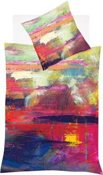 Fleuresse Mako-Satin Bed Art S Shrewsbury multicolor 155x220+80x80 cm