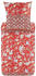 Bassetti Feinsatin Bettwäsche Vicenza rot 135x200 cm (80x80 cm)