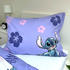 Jerry Fabrics Disney Lilo & Stitch Bettbezug Flower Einzelbett 140x200 cm