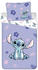 Jerry Fabrics Disney Lilo & Stitch Bettbezug Flower Einzelbett 140x200 cm