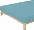 Schlafgut Pure Spannbettlaken 180x200 200x220cm Petrol Mid