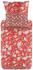 Bassetti Feinsatin Bettwäsche Vicenza rot 155x220 cm (80x80 cm)