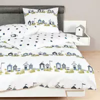 Janine Mako-Satin Bettw&auml;sche Palermo 31055-02 135x200 cm + 80x80 cm -...