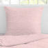 Irisette Seersucker Bettwäsche Easy Port Macquarie 135x200+80x80 cm rosa
