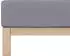 Schlafgut Pure Spannbettlaken 90x190 - 100x220cm Grey Mid Baumwollgemisch