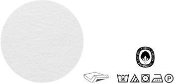Biberna biberna Biber-Betttuch WEISS 2X150x250 cm