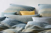 Elegante elegante Halbleinen Bettwäsche Fjord moosgrün 135x200+80x80 cm