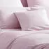 Elegante Uni Jersey Bettwäsche Solid rose 135x200+80x80 cm