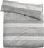 Tom Tailor Flanell Gradual Stripes 155x220+80x80 cm grey