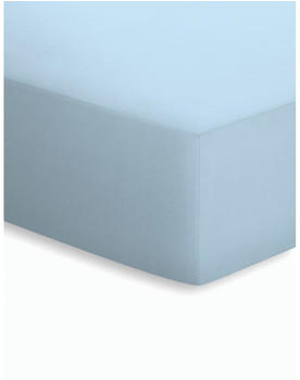Bassetti Boxspring Jersey-Elasthan Spannbettlaken eisblau 650 90-100x190-220 cm