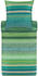Bassetti MONREALE Bettwäsche-Set Satin V1-grün 155x220+80x80 cm