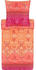 Bassetti ORTIGIA Bettwäsche-Set Satin O1-orange 240x220+2x80x80 cm