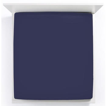 Bella Donna Jersey Spannbettlaken marine 70x190-80x220 cm