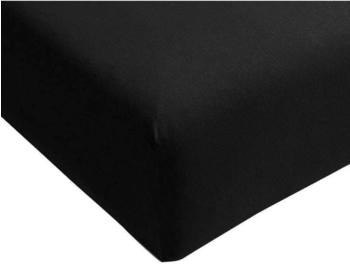 Bella Donna Alto Spannbettlaken schwarz 200-220x200-240 cm