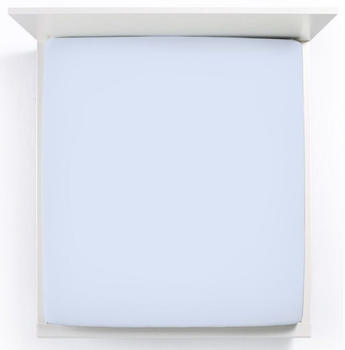 Bella Donna Jersey Spannbettlaken himmelblau 70x190-80x220 cm