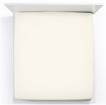 Bella Donna Jersey Spannbettlaken silber 70x190-80x220 cm