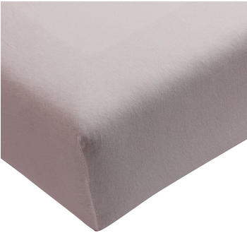 Bella Donna Edel-Frottee Spannbettlaken grau 120-130x200-220 cm