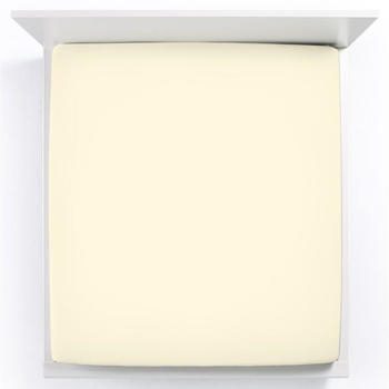 Bella Donna Jersey Spannbettlaken natur 70x190-80x220 cm