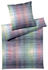 Elegante Check out Jersey Bettwäsche-Set Mako-Jersey lavendel 155x220+80x80 cm