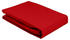Elegante 8000 Softes Jersey Spannbettlaken rot 140-160x200 cm