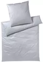 Elegante Bettw&auml;sche "Solid Jersey" 2 Stk. angenehmes Hautgef&uuml;hl
