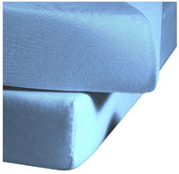 fleuresse Spannbettlaken "Colours in Gr. 90x200, 140x200 oder 180x200 cm" Mako Satin,