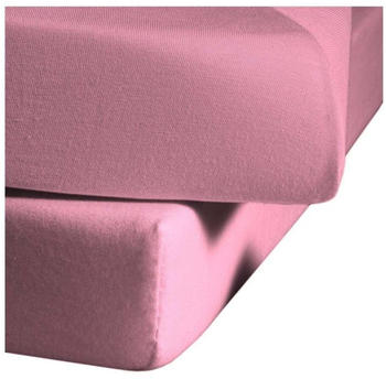 Fleuresse Colours L Haustuch Bettlaken ohne Gummizug pink 220x260 cm