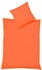 Fleuresse Provence Bettwäsche-Set im Leinen-Mix orange 200x200+2x80x80 cm