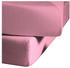 Fleuresse Colours L Spannbettlaken Mako-Satin pink 200x200 cm