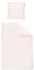 Irisette TWIST SATIN Bettwäsche-Set rosé 155x220+80x80 cm