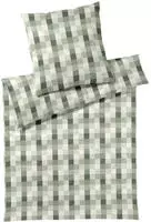 JOOP! Mako-Satin Bettw&auml;sche Mesh &brvbar; gr&uuml;n &brvbar; Ma&szlig;e (cm): B: 135