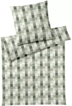 Joop! Mesh Bettwäsche Set Mako-Satin sage 135x200+80x80 cm Joop! Mesh Bettwäsche Set Mako-Satin sage 135x200+80x80 cm