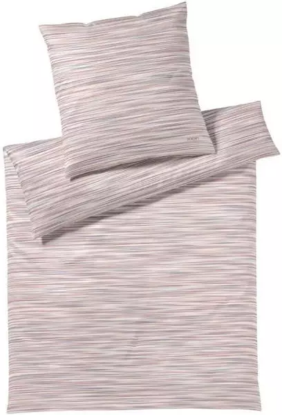 Joop! Vivid Bettwäsche Set Mako-Satin blush 135x200+80x80 cm