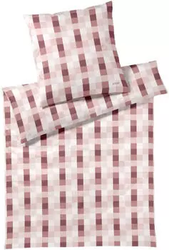 Joop! Mesh Bettwäsche Set Mako-Satin blush 135x200+80x80 cm Joop! Mesh Bettwäsche Set Mako-Satin blush 135x200+80x80 cm