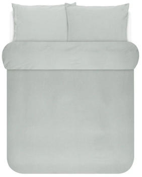 Marc O'Polo Valka Bettwäsche-Set Leinen smoke green 135x200+80x80 cm
