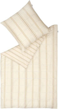 Musterring Square Bettwäsche-Set Satin beige 155x220+80x80 cm