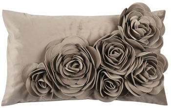 pad PAD FLORAL KISSENHÜLLE taupe 30x50 cm
