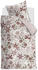 Rivièra Maison Floral Flowers Bettwäsche-Set red 155x220+80x80 cm