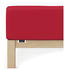 Schlafgut EASY Jersey Elasthan Boxspring Spannbettlaken red deep 120-130x200-220 cm