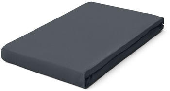 Schlafgut Premium Spannbettlaken grey deep 90-100x190-220 cm
