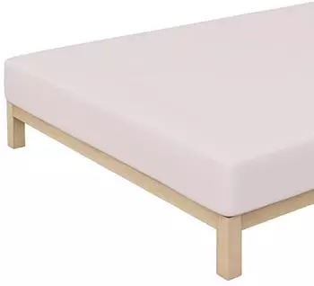 Schlafgut Casual Bio-Spannbettlaken sand light 140-160x200 cm