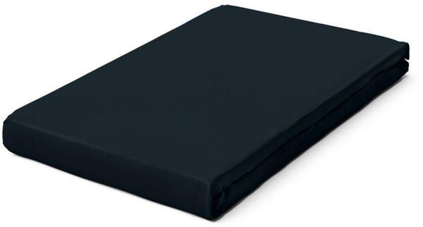 Schlafgut Premium Spannbettlaken off black 120-130x200-220 cm