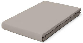 Schlafgut Premium Spannbettlaken sand mid 90-100x190-220 cm