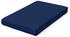Schlafgut Premium Spannbettlaken blue deep 120-130x200-220 cm