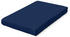 Schlafgut Premium Spannbettlaken blue deep 90-100x190-220 cm