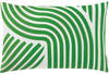 Tom Tailor Organic Waves Kissenhülle grün 30x50 cm