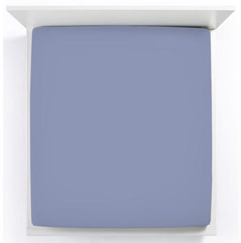 Bella Donna Jersey Spannbettlaken blaugrau 90x190-100x220 cm