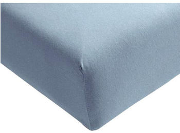 Bella Donna Edel-Frottee Spannbettlaken hellblau 140-160x200-220 cm