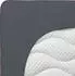 Schlafgut Pure Spannbettlaken 90x190 - 100x220cm Grey Deep Baumwollgemisch